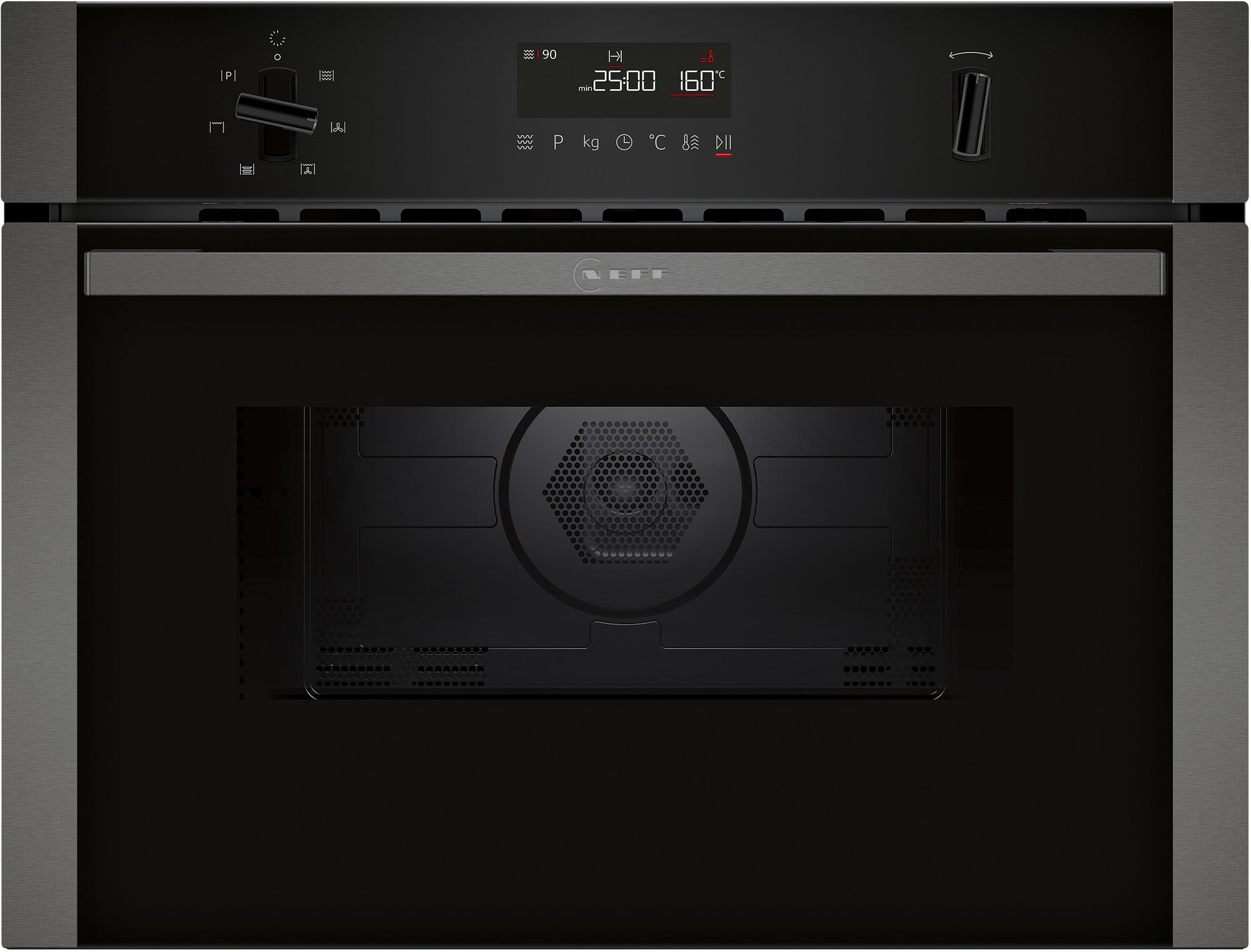 Neff C1AMG84G1B N50 900W Built-In Combi Microwave Oven - Graphite thumbnail image