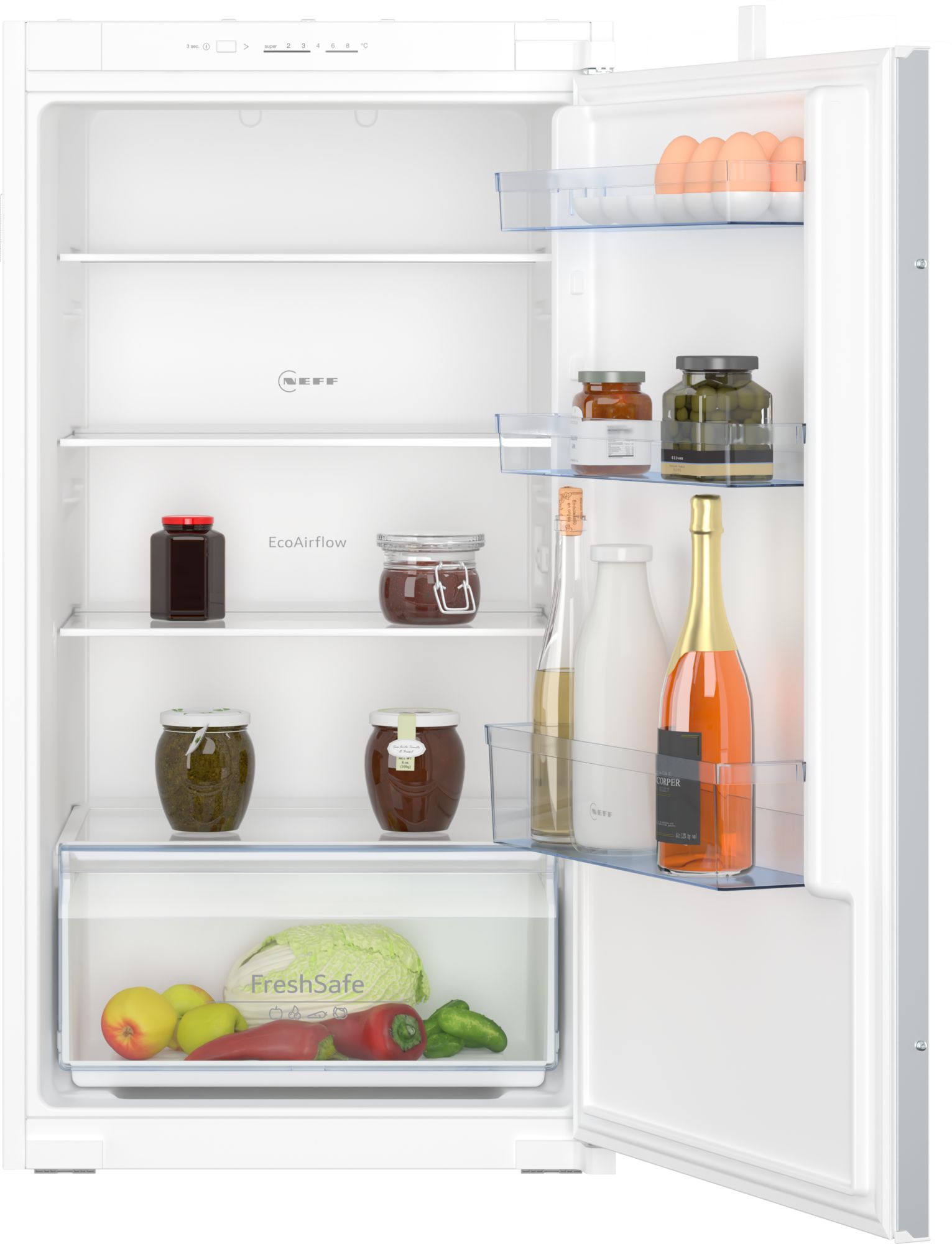 Neff N30, Built-in larder fridge, 102.5 x 56 cm, sliding hinge thumbnail image