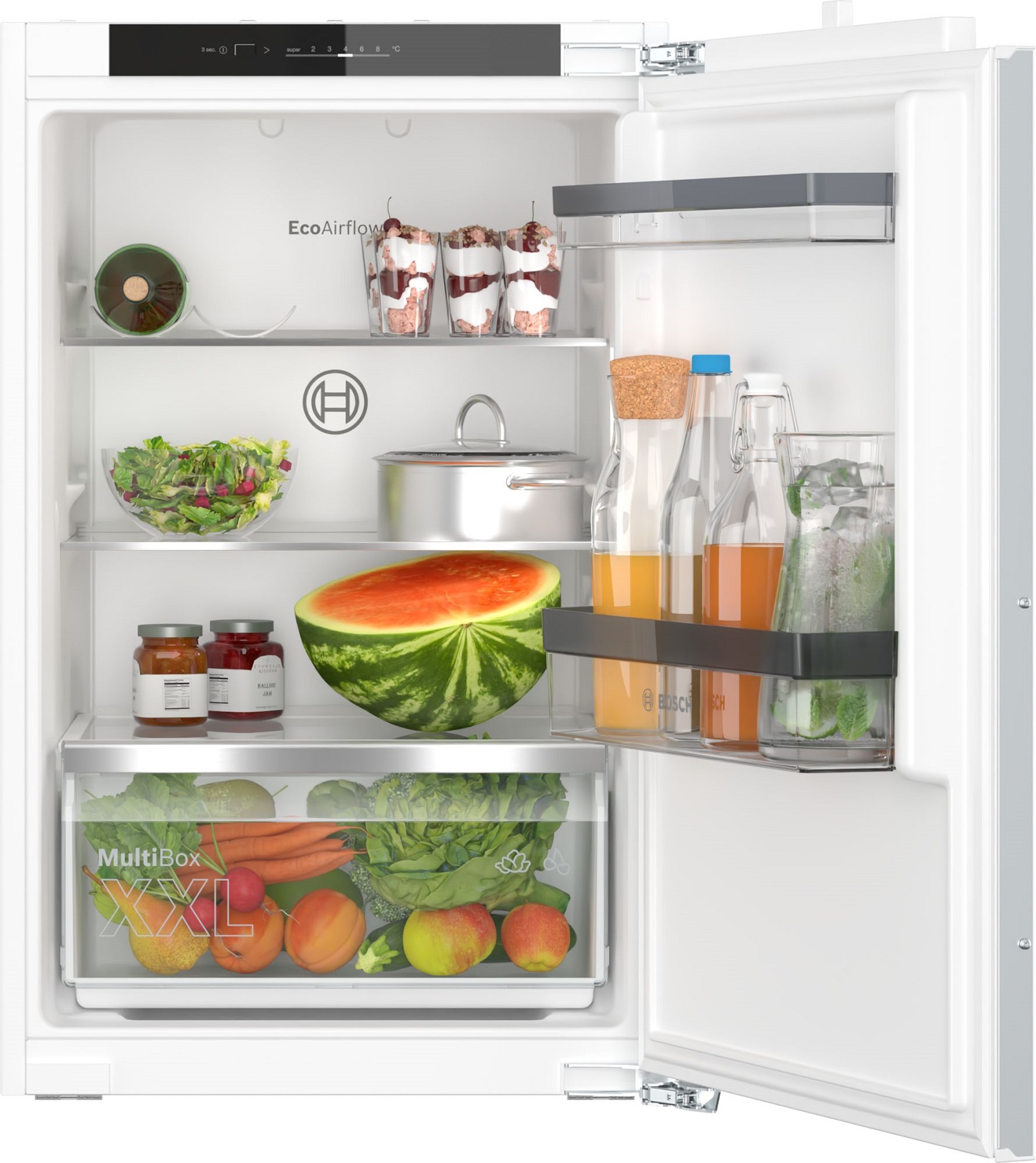 Bosch Series 4, Built-in larder fridge, 88 x 56 cm, flat hinge thumbnail image