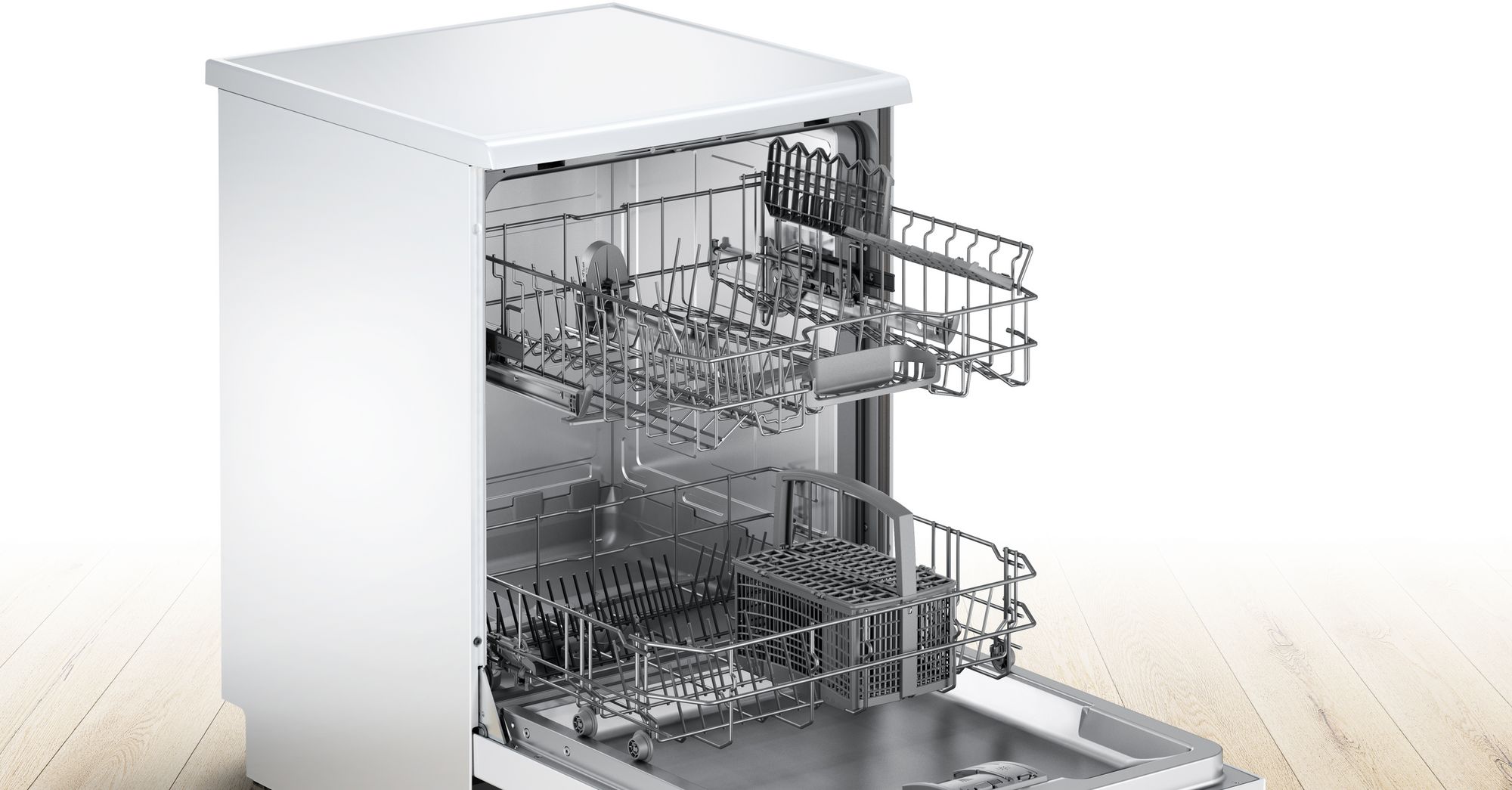 Bosch Full Size Dishwasher 60cm White thumbnail image