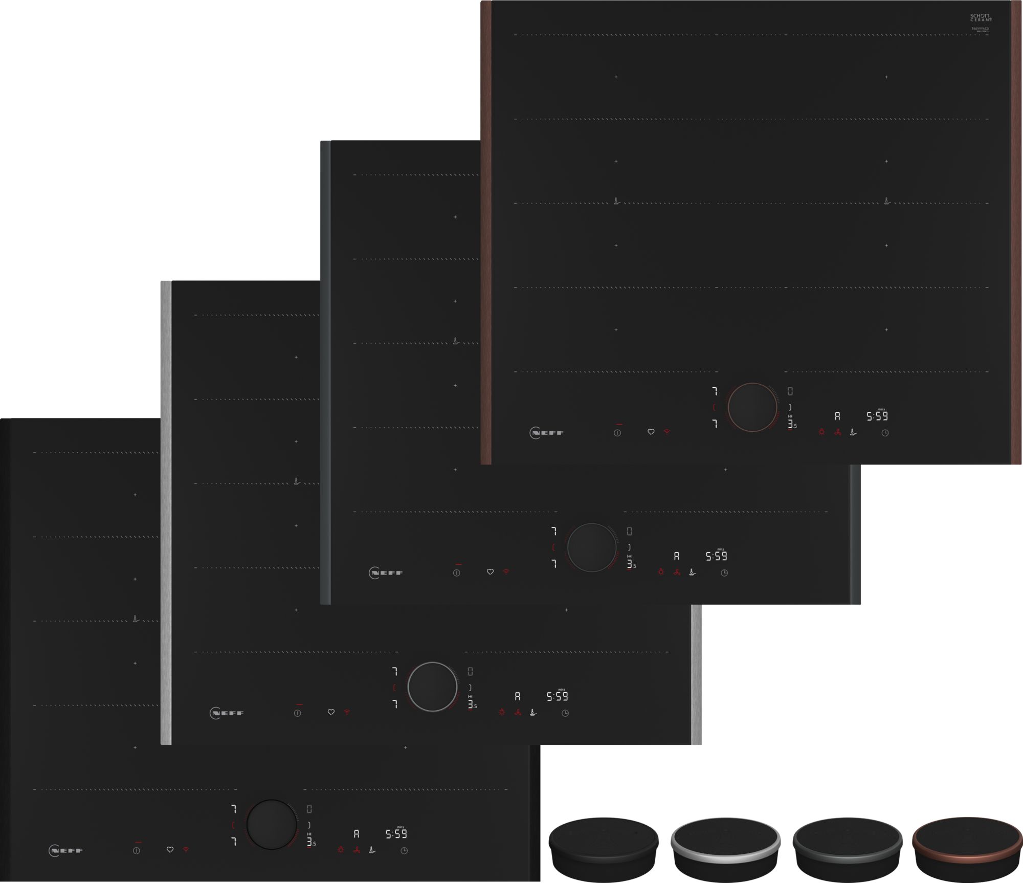 Neff 'Flex Design' N90 Induction hob, 60cm model thumbnail image