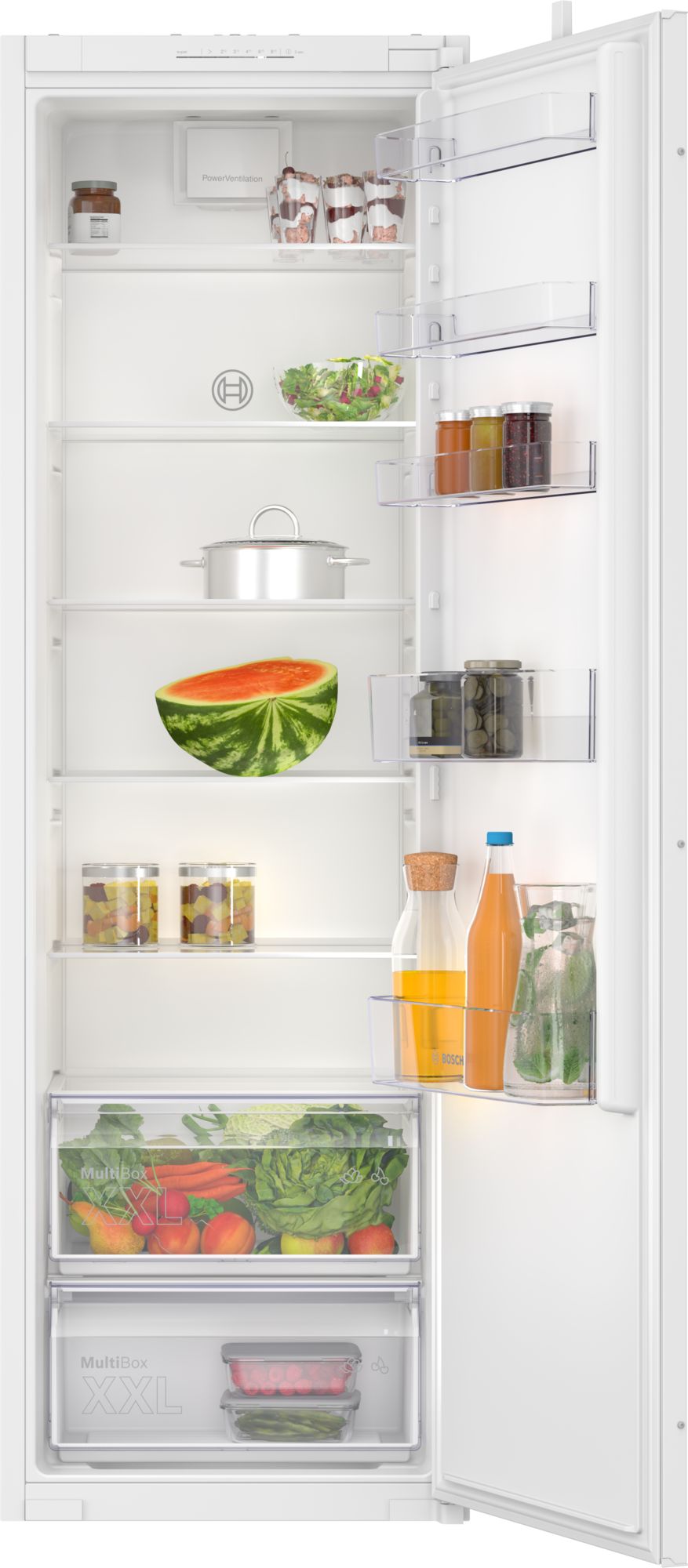 Bosch Series 2, Built-in fridge, 177.2 x 54.1 cm, sliding hinge thumbnail image