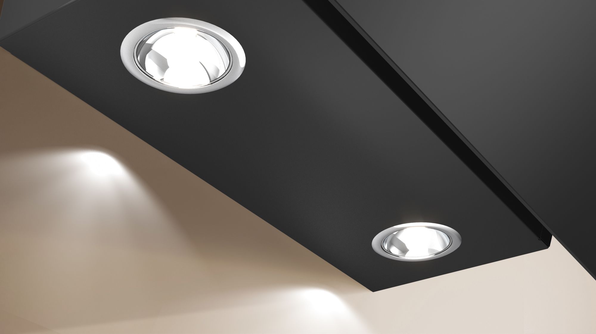 Neff N30, Wall-mounted cooker hood, 80 cm, clear glass black printed, inclined design thumbnail image