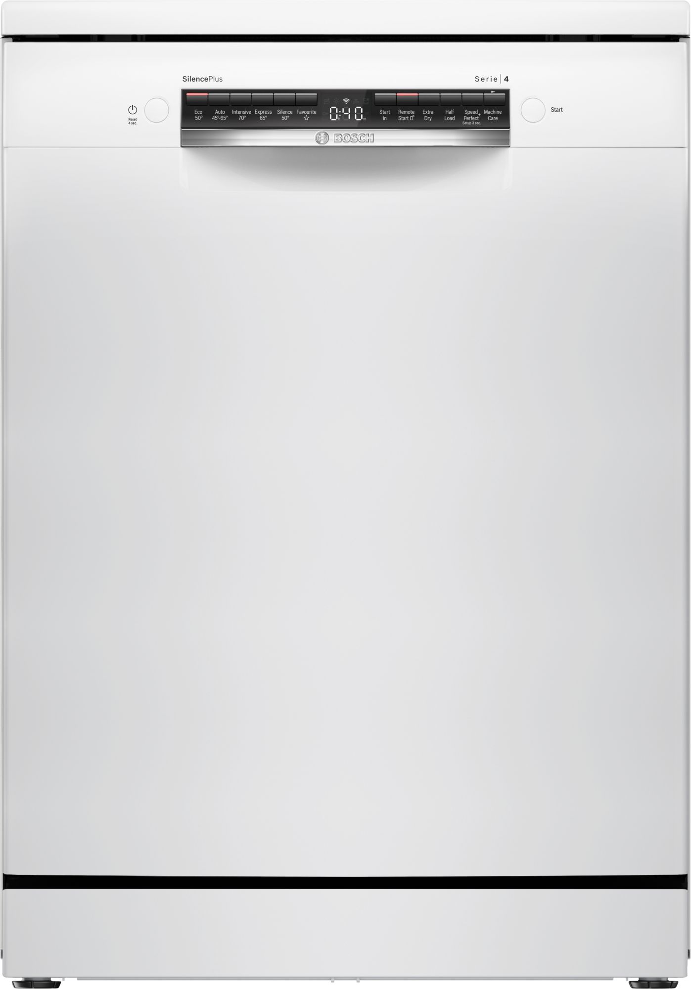 Bosch Series 4, Free-standing dishwasher, 60 cm, White thumbnail image