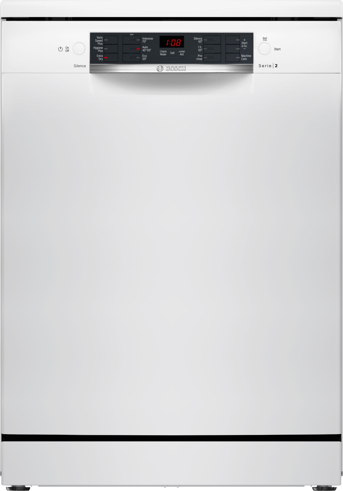 Bosch Full Size Dishwasher 60cm White thumbnail image