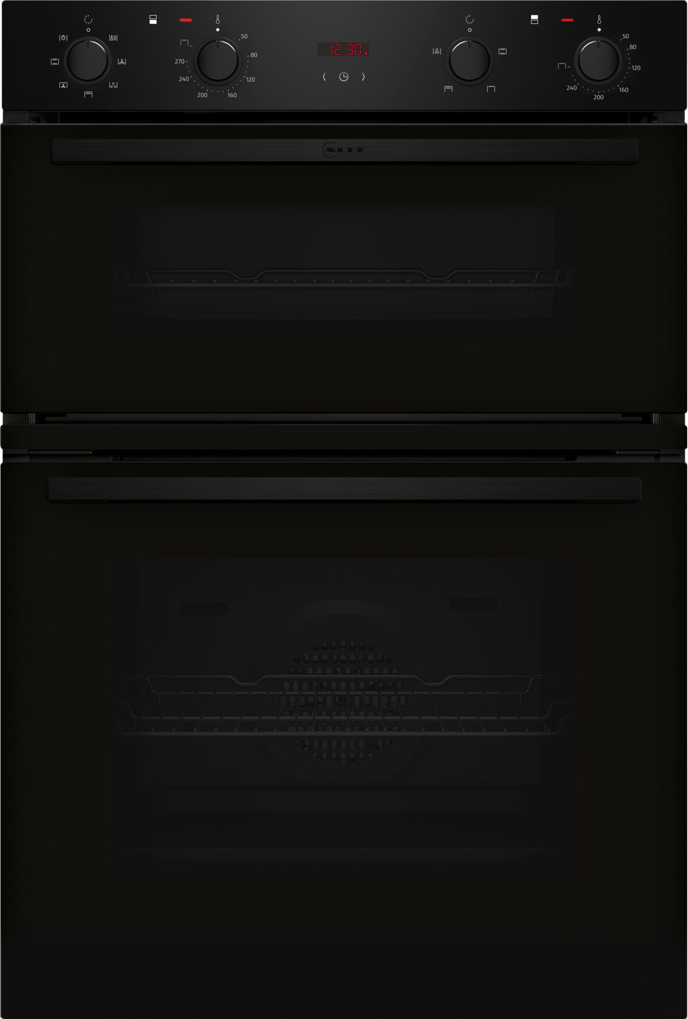 Neff U1DCC0AK3B Built In Double Electric Oven - Black thumbnail image