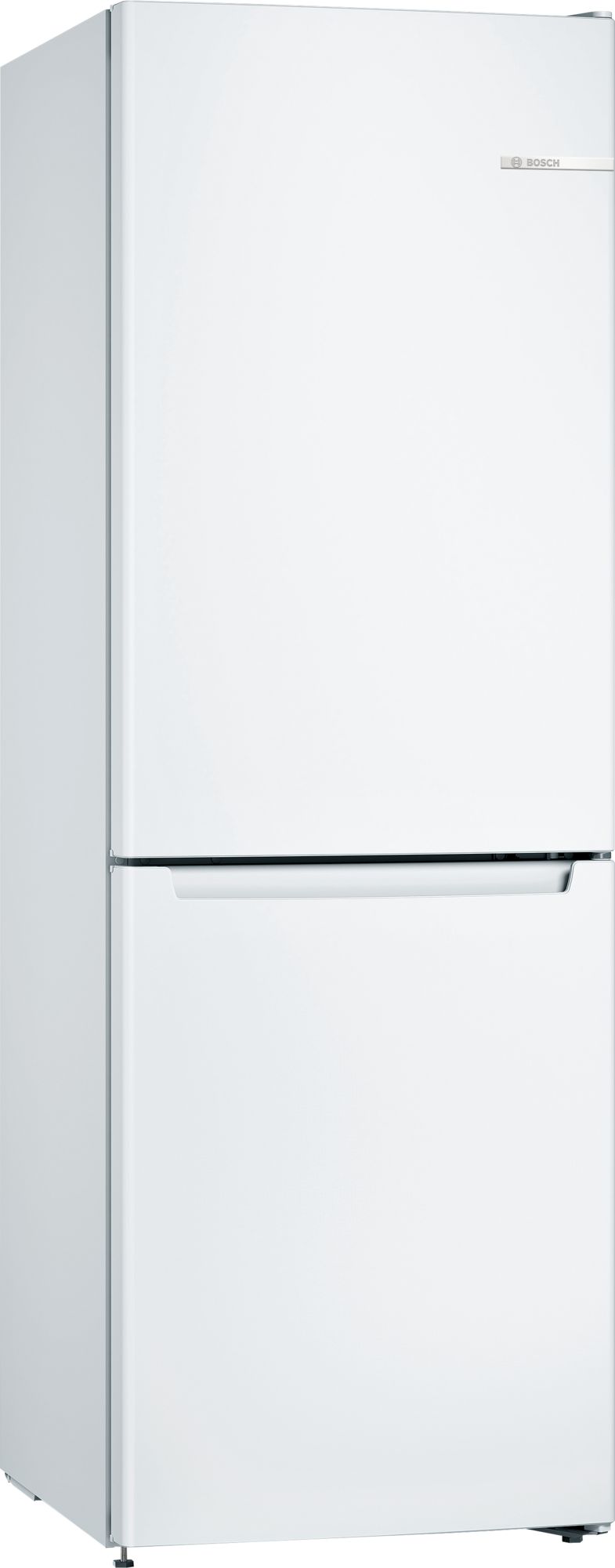 Bosch Series 2, Free-standing fridge-freezer with freezer at bottom, 176 x 60 cm, White, Total No Frost thumbnail image