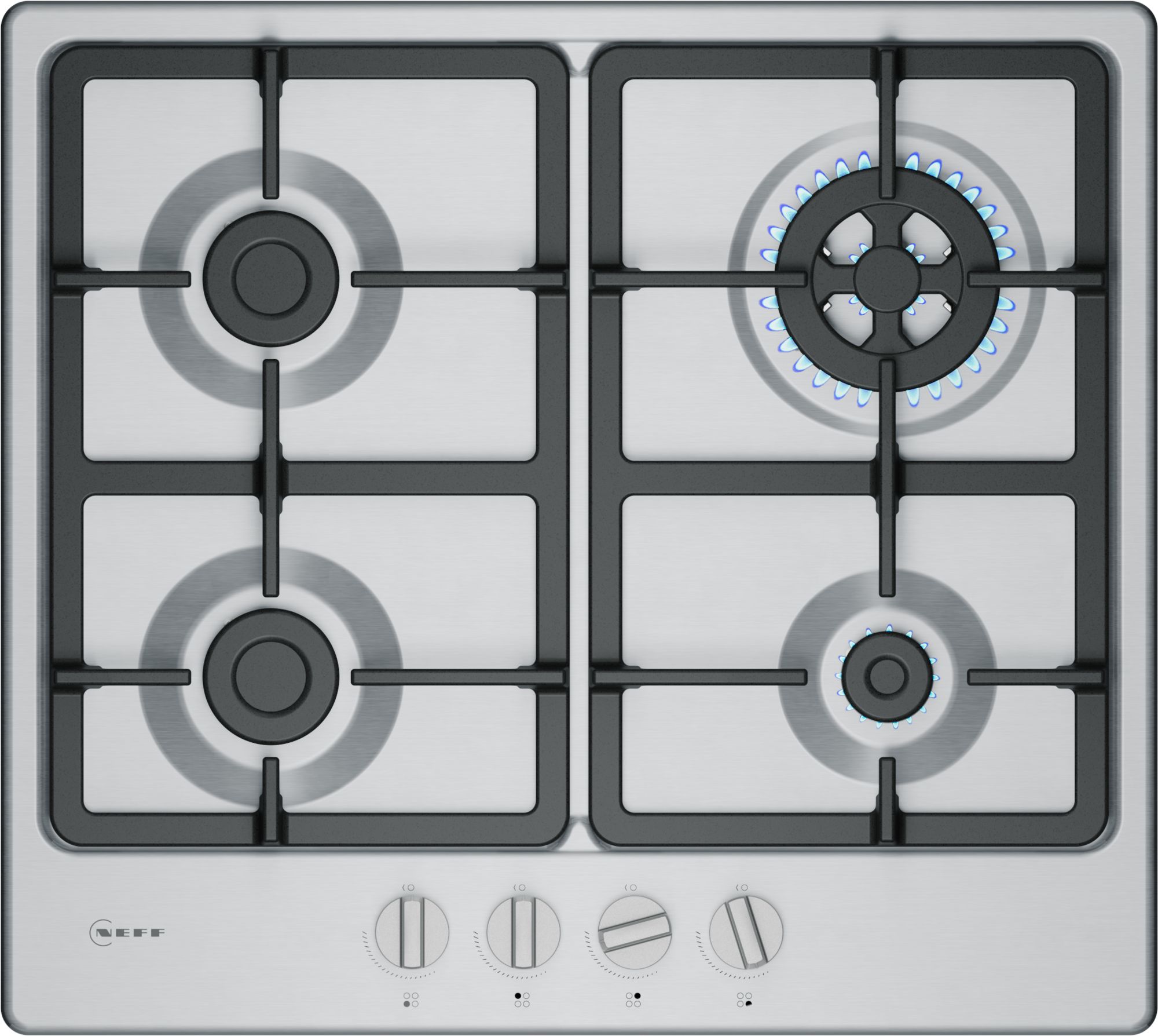 Neff N50, Gas hob, 60 cm, Stainless steel thumbnail image