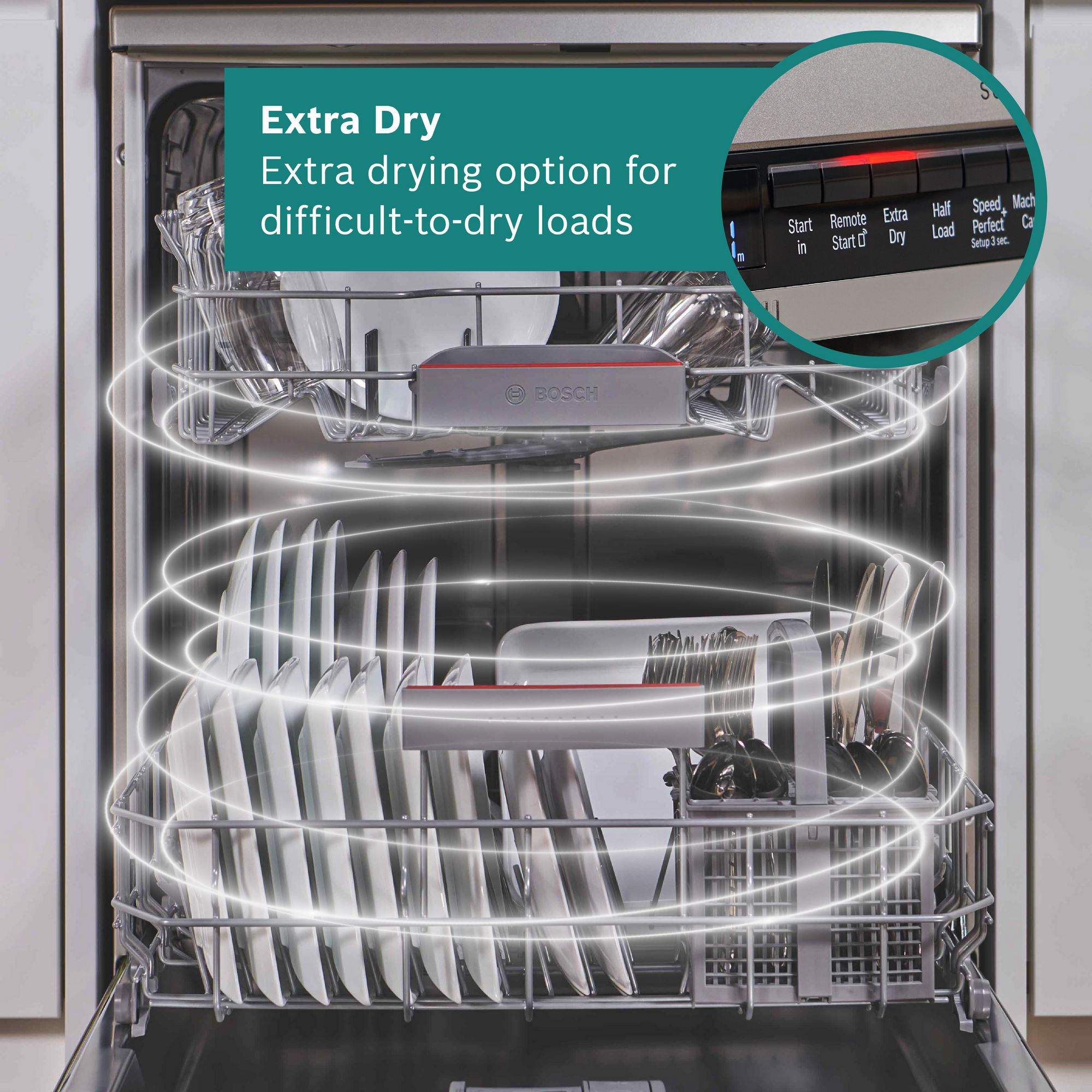 Bosch Series 4, Free-standing dishwasher, 60 cm, Brushed steel anti-fingerprint thumbnail image