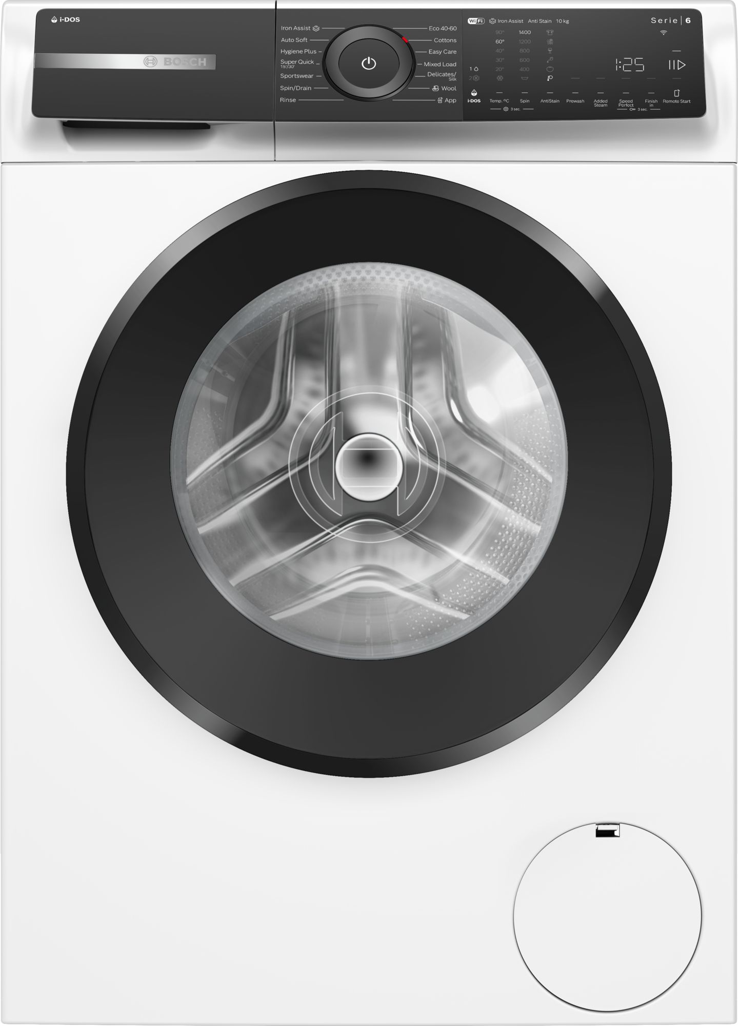 Bosch WGH254A0GB 10kg 1400 Spin i-Dos Washing Machine White thumbnail image