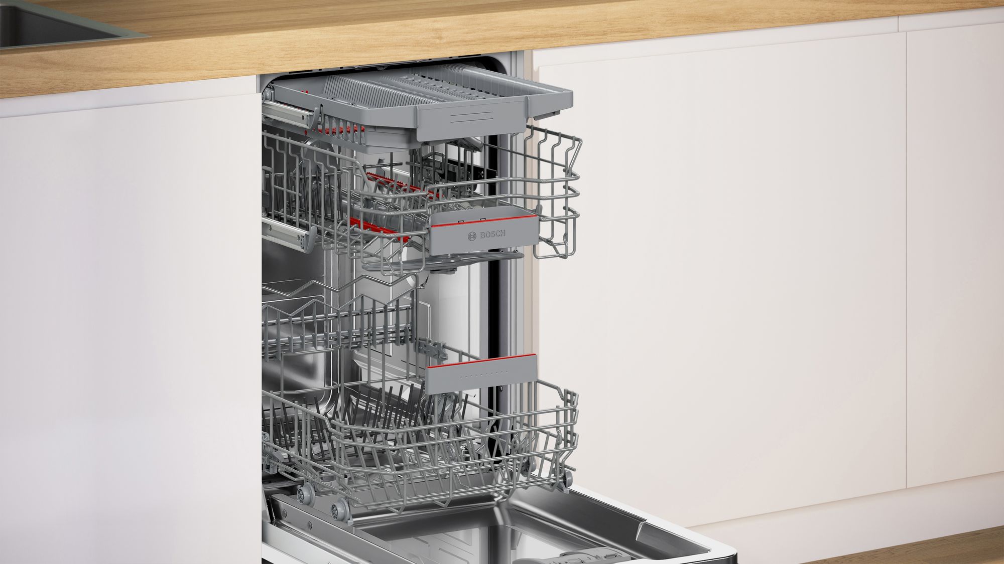 Bosch Series 4, Fully-integrated dishwasher, 45 cm thumbnail image
