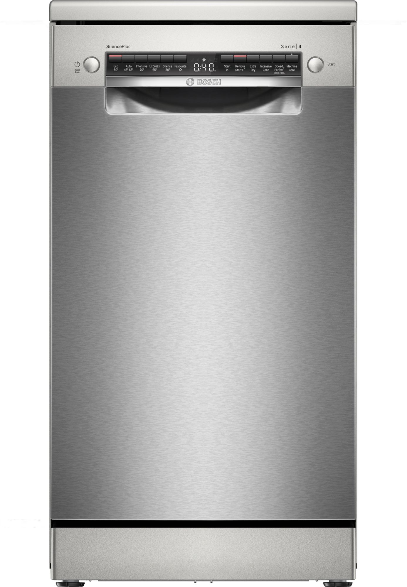 Bosch Series 4, Free-standing dishwasher, 45 cm, Stainless Steel thumbnail image