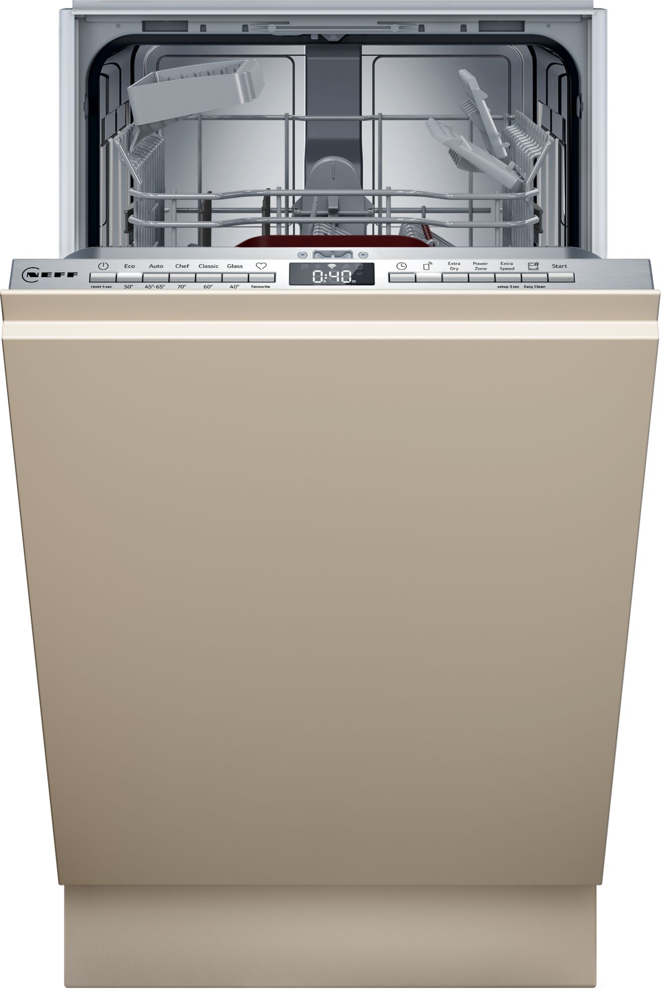 Neff N50, Fully-integrated dishwasher, 45 cm, Variable hinge thumbnail image