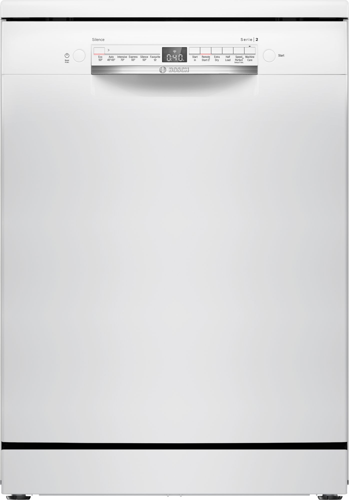 Bosch Series 2, Free-standing dishwasher, 60 cm, White, Vario Drawer thumbnail image