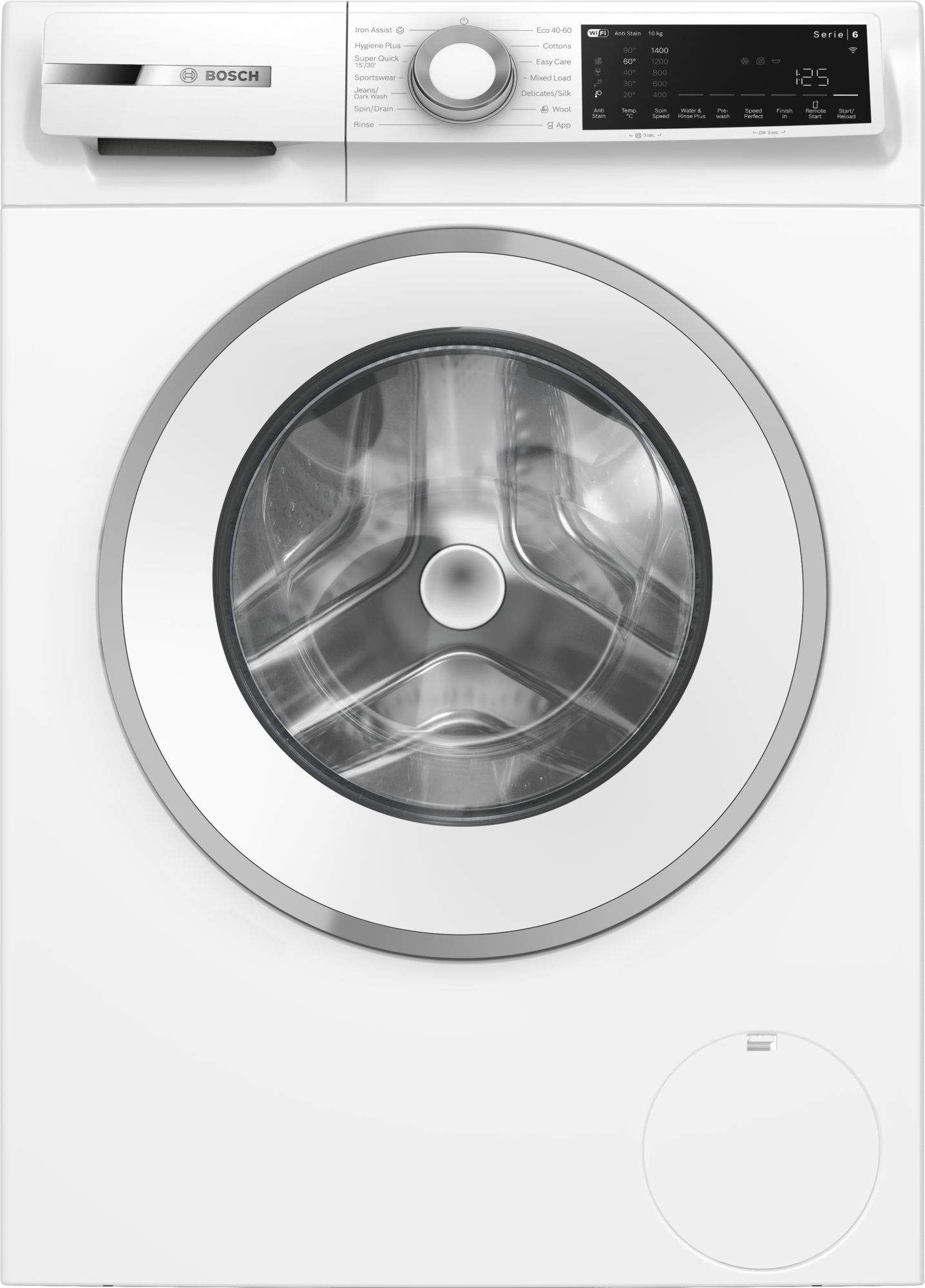 Bosch Series 6 WGJ25400GB 10KG 1400 Spin Washing Machine - White thumbnail image
