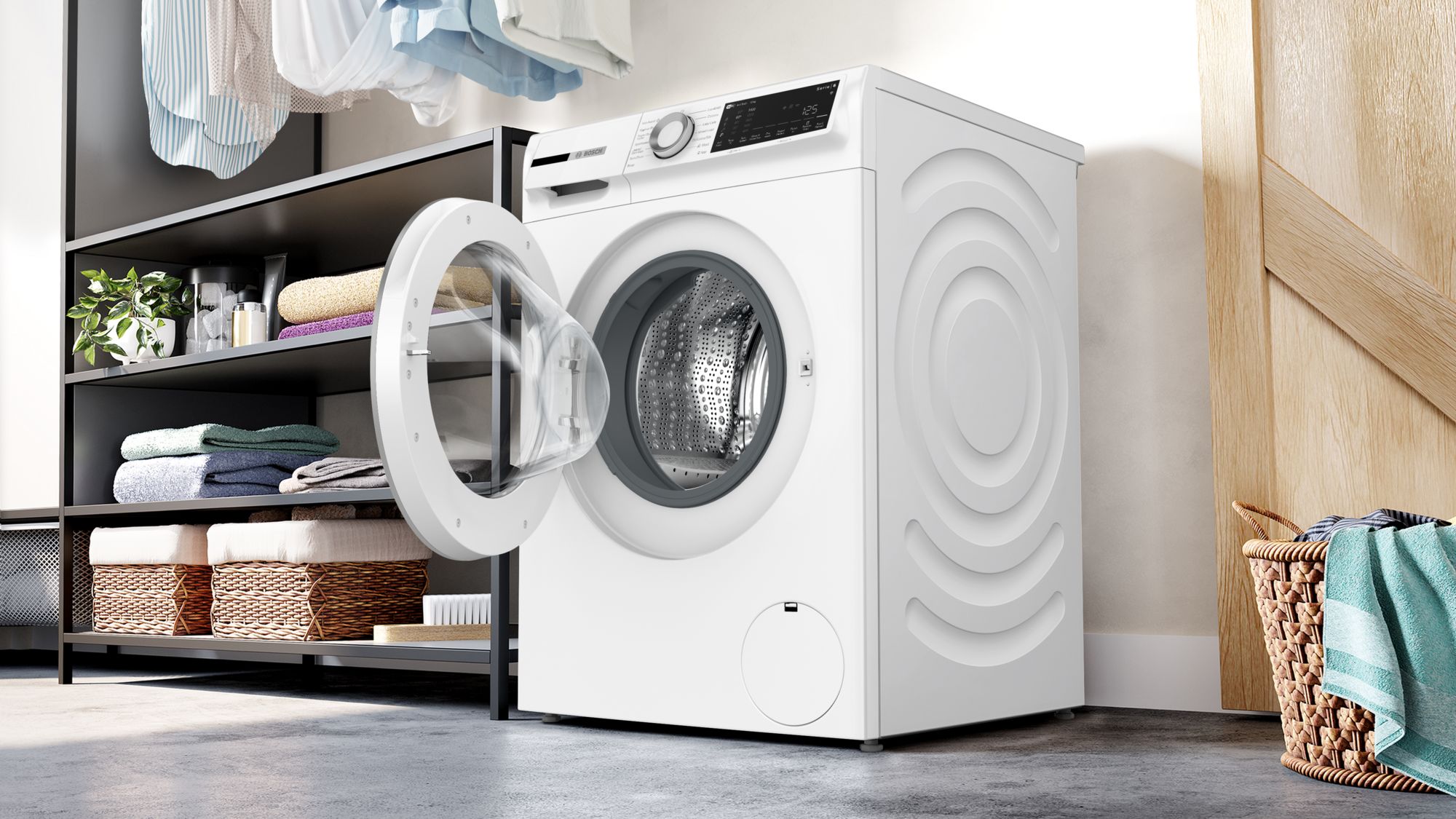 Bosch Series 6 WGJ25400GB 10KG 1400 Spin Washing Machine - White thumbnail image