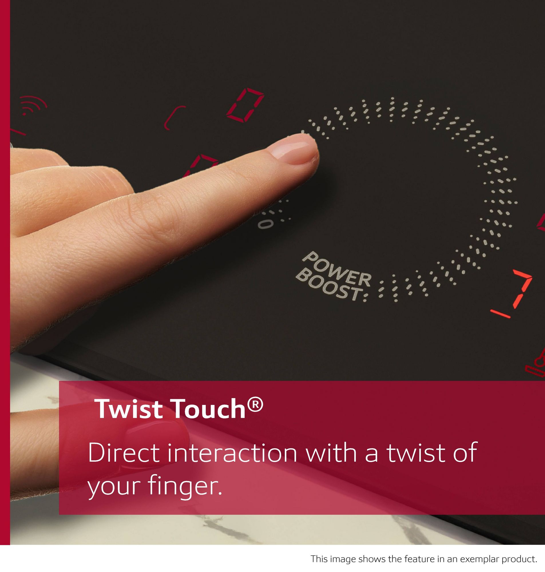 Neff N70 Induction hob, 80 cm, surface mount without frame, Twist Touch Control thumbnail image