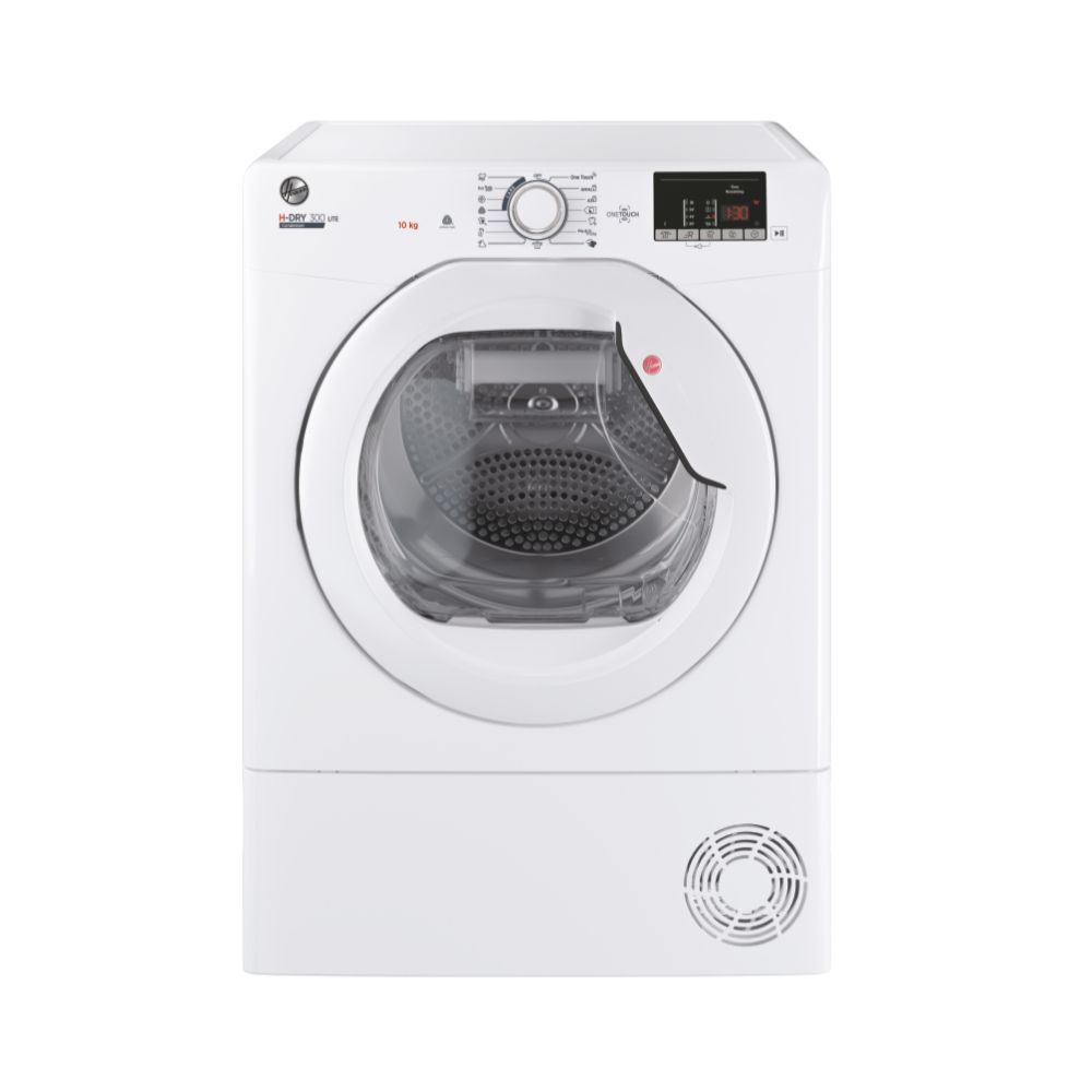 Hoover HLE C10DE-80 H-Dry 300 10kg Condenser Tumble Dryer - White thumbnail image