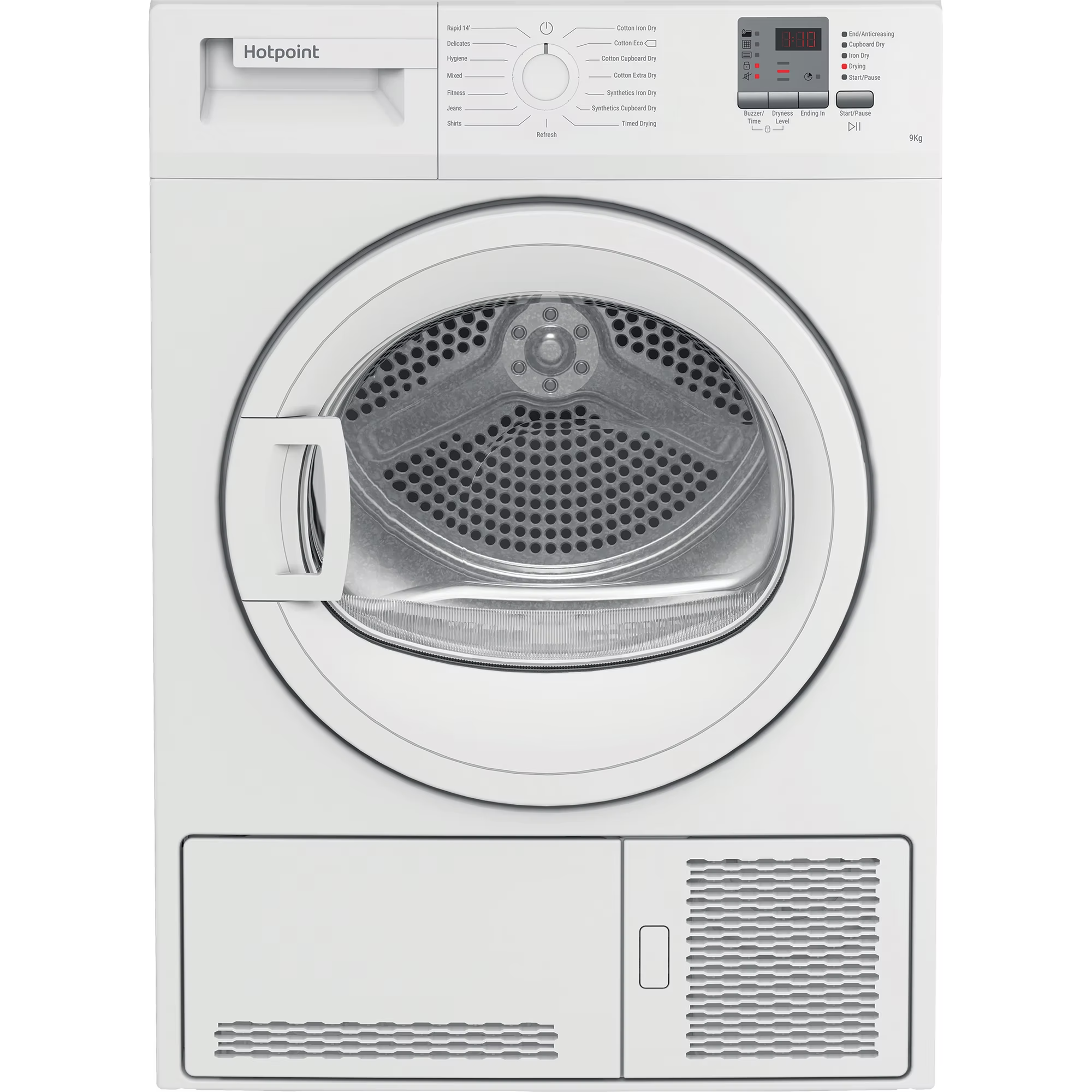 Hotpoint Dryer 9KG Condenser Sensor Dry White 15 cycles thumbnail image