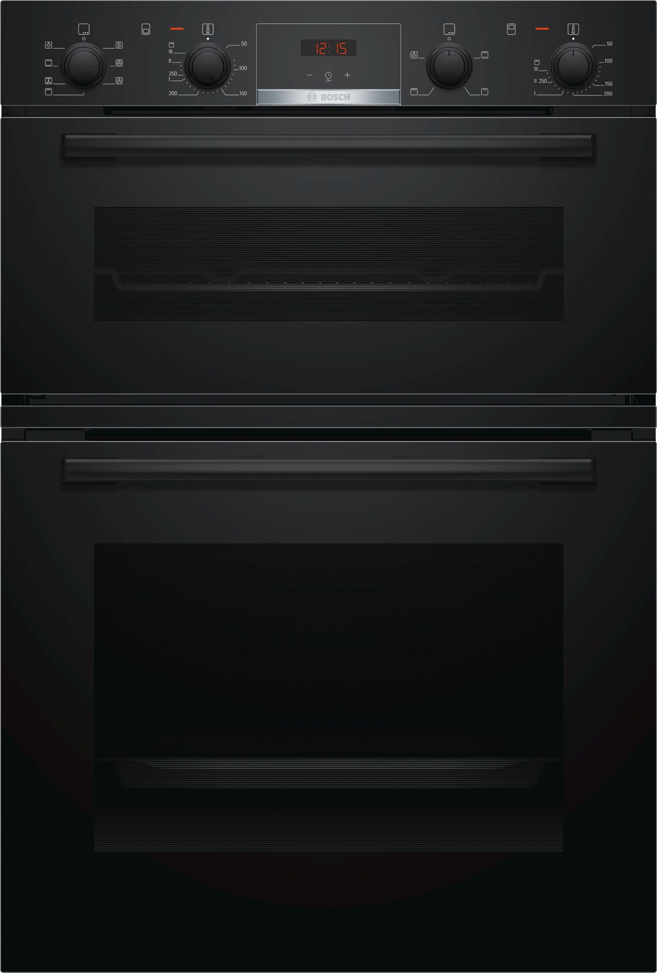 Bosch Series 4, Built-in double oven, Black thumbnail image