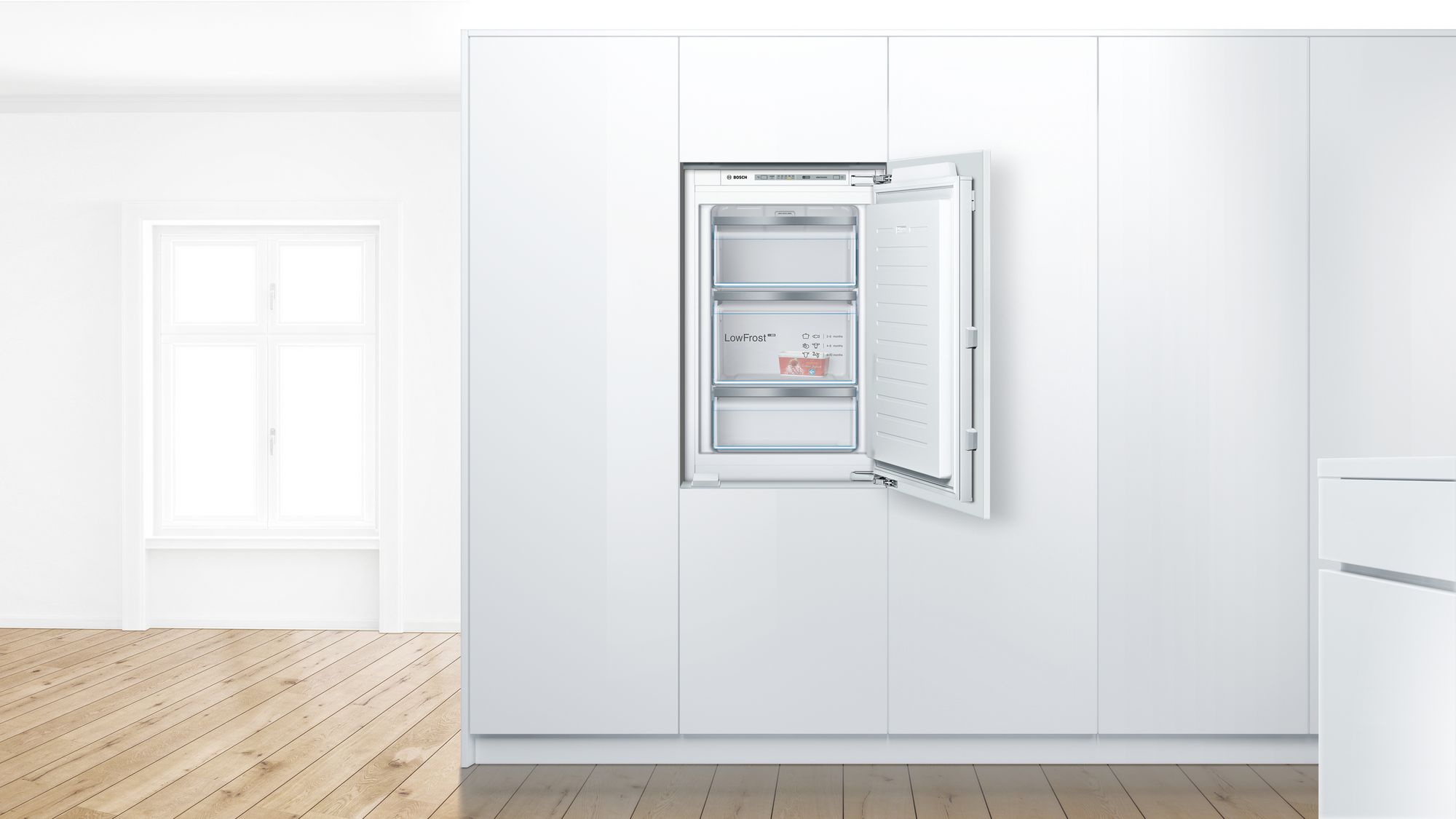 Bosch Series 6, Built-in freezer, 87.4 x 55.8 cm, flat hinge thumbnail image