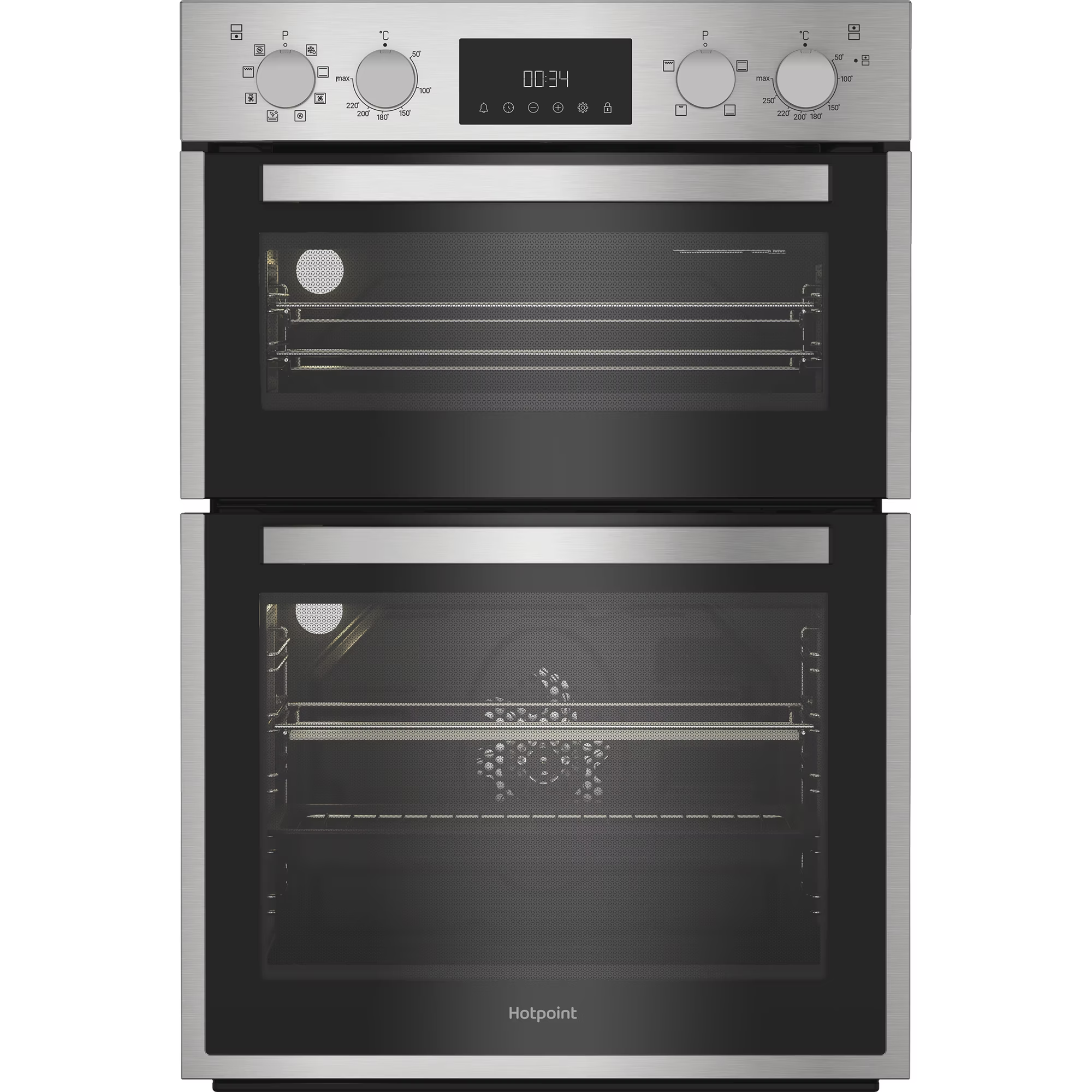 Hotpoint Built In Electric Multifunctional Oven 71L / 38L - Stainless Steel thumbnail image