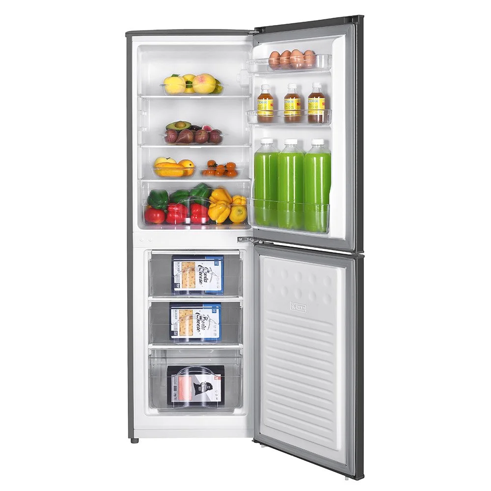 Teknix STF1448S 144cm Tall Fridge Freezer Silver thumbnail image