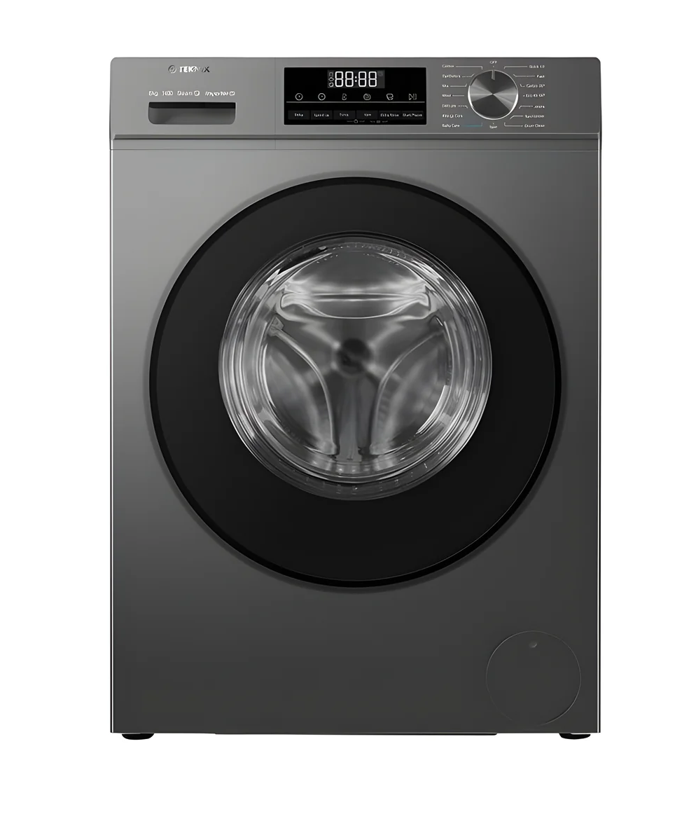 Teknix TK3W814XS Washing Machine 8kg 1400 Spin Graphite Silver thumbnail image