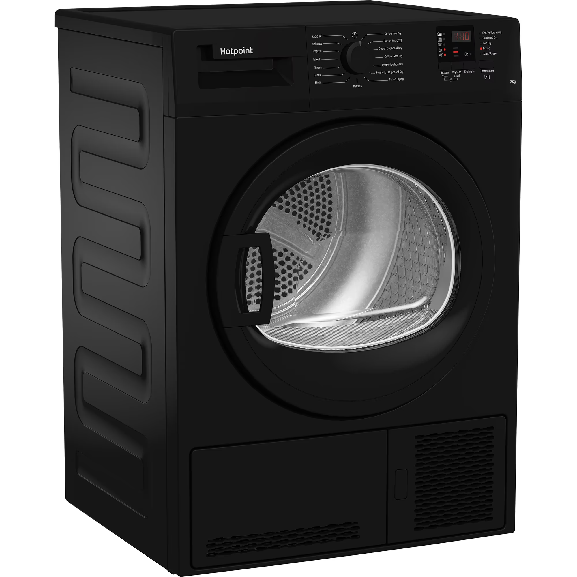 Hotpoint Condenser Dryer - Black 8KG Sensor Dry 15 cycles thumbnail image