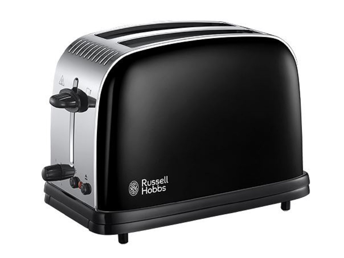 Russell Hobbs Stainless Steel Black 2 Slice Toaster thumbnail image