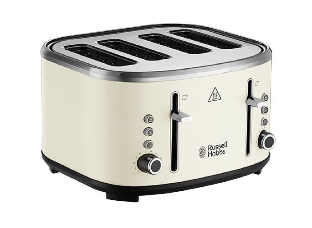 Russell Hobbs Stylevia Cream 4 Slice Toaster thumbnail image