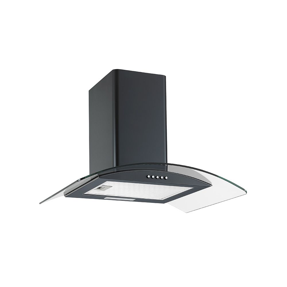 Teknix TKCGH26B Curved Glass Hood 60Cm Black thumbnail image