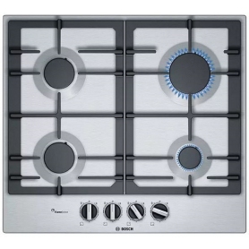 Bosch Serie 6 Stainless Steel Gas Hob - 0