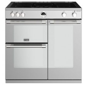 Stoves Sterling S900ei Induction Range Cooker Stainless Steel - 0