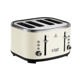Russell Hobbs Stylevia Cream 4 Slice Toaster