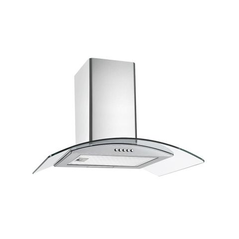 Teknix TKCGH26X Curved Glass Hood 60Cm Stainless Steel