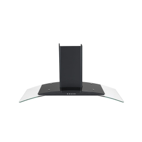 Teknix TKCGH29B Curved Glass Hood 90Cm Black